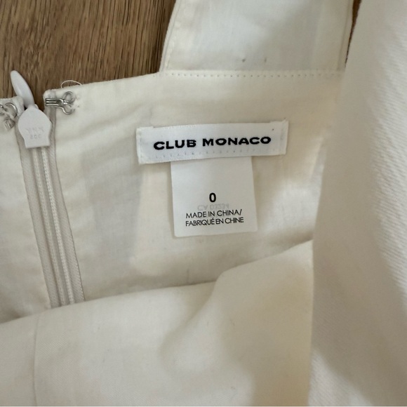 Club Monaco White Agrikah Jumpsuit - Picture 4 of 6